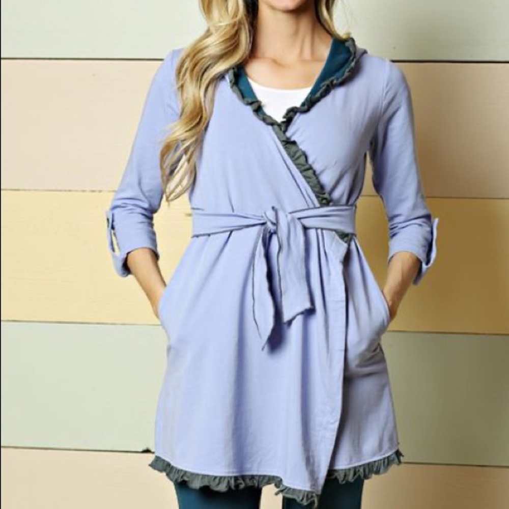 Matilda Jane Nightingale Willow purple jacket or robe